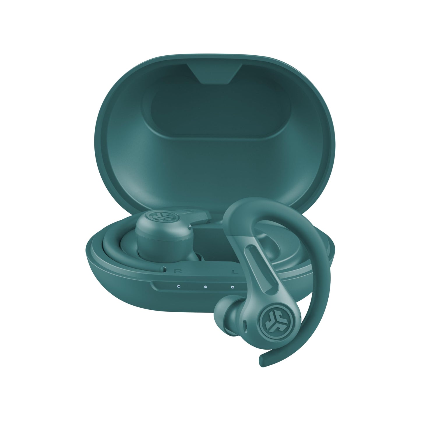 JLab, JBuds Sport ANC 4, True Wireless Earbuds, Active Noise Cancelling, Bluetooth, Multipoint Connect, Teal