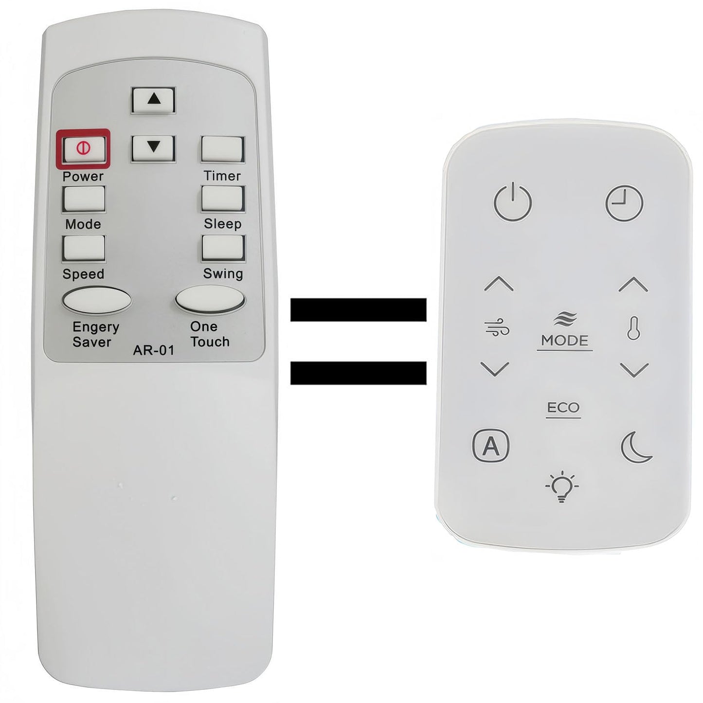 Replacement Remote Control RG15B1/E for Arctic King AC Air Conditioner Remote Control WWK05CR01N WWK05CR91N WWK06CR01N WWK06CR91N WWK08CR91N
