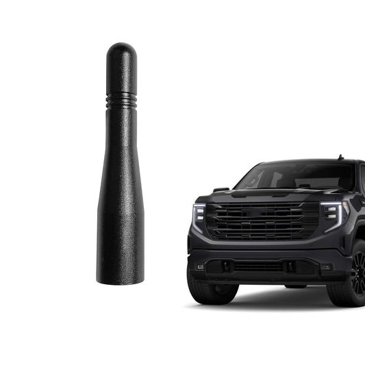 for GM Truck Short Antenna Fit for GMC Sierra and Chevy Silverado All Models | Black 3 inches Short Replacement Antennase | for Sierra Silverado Truck