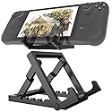 ?Upgraded? Stand Dock Compatible with Steam Deck, Switch/OLED/Lite, Logitech G Cloud, Five Angle Adjustable Non Slip Desktop Stand Base for Stean