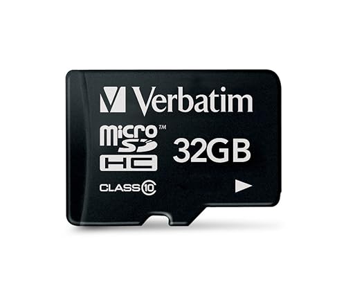 Verbatim 44013 32 GB Class 10 MicroSDHC Memory Card