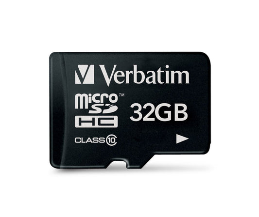 Verbatim 44013 32 GB Class 10 MicroSDHC Memory Card