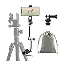 Camera Arm for Hunting,C-Clip Magic Arm Cell Phone Holder for Self Filming Hunts Tripod Compatible Gopro,Trail Camera, iPhone, Mevo Start