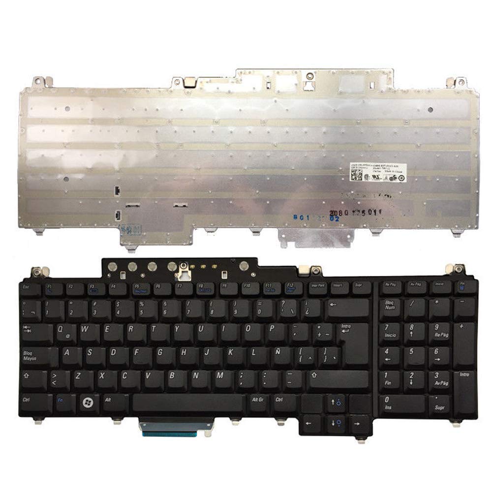 Laptop Replacement Keyboard Fit Dell Inspiron 1720 1721 0UW739 Latin Layout