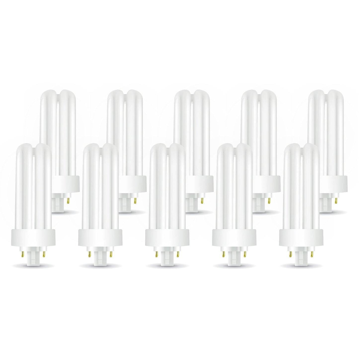 Circle PLT-26W 827 Compact Fluorescent Bulb, 26W Triple Tube, GX24q-3 4-Pin Base, 2700K Warm White, Replaces Sylvania CF26DT/E/IN/827 & Philips PL-T