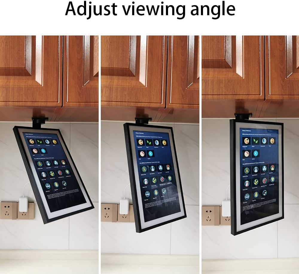 ATOPKUWAR Under-Cabinet Mount for Ech_ooo Show 15 Black MY026-01