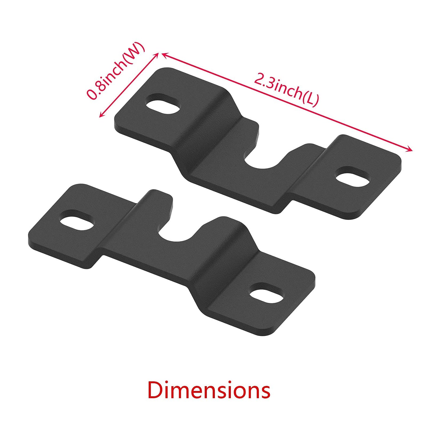 JINGer Sound Bar Wall Mount Brackets for VIZIO Sound BarSoundbar Mounting Bracket for VIZIO SoundBar SB3851C0SB3630E6SB3621nF8MSB4551D5 Speaker