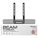 Sound Bass Beam TV Mount, Compatible with Generation 1 & 2 Sonos Beam Mounting Bracket for TV, Black, Full Hardware Kit Included, Beam Soundbar
