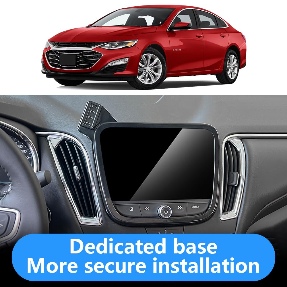 LUNQIN Car Phone Holder for Chevrolet Chevy Malibu 2016 2017 2018 2019 2020 2021 2022 2023 2024 2025 Auto Interior Accessories Best Cell Phones Mount