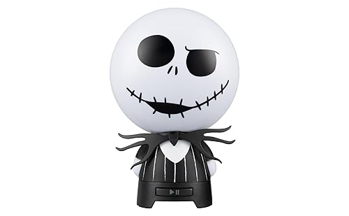 eKids Nightmare Before Christmas Bluetooth Speaker, Portable Wireless Speaker (Jack Skellington)