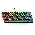 GLORIOUS Gaming Keyboard GMBK 75% - Swappable MX Compatible keycaps, Detachable USB Cable, IP57 Water and dust Resistant, 10 Zone RGB Lighting, Quiet