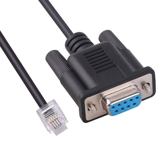6FT DB9 RS232 to RJ11 6P4C Serial Console Cable for APC AP7800 AP7900 RS232 940-0144A
