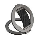 Smartish® MagSafe Grip Kickstand - Quickstand - Magnetic Cell Phone Finger Loop Grip - [Dual-Sided Magnets] Ring Holder Mount w/MagSafe Adapter Kit