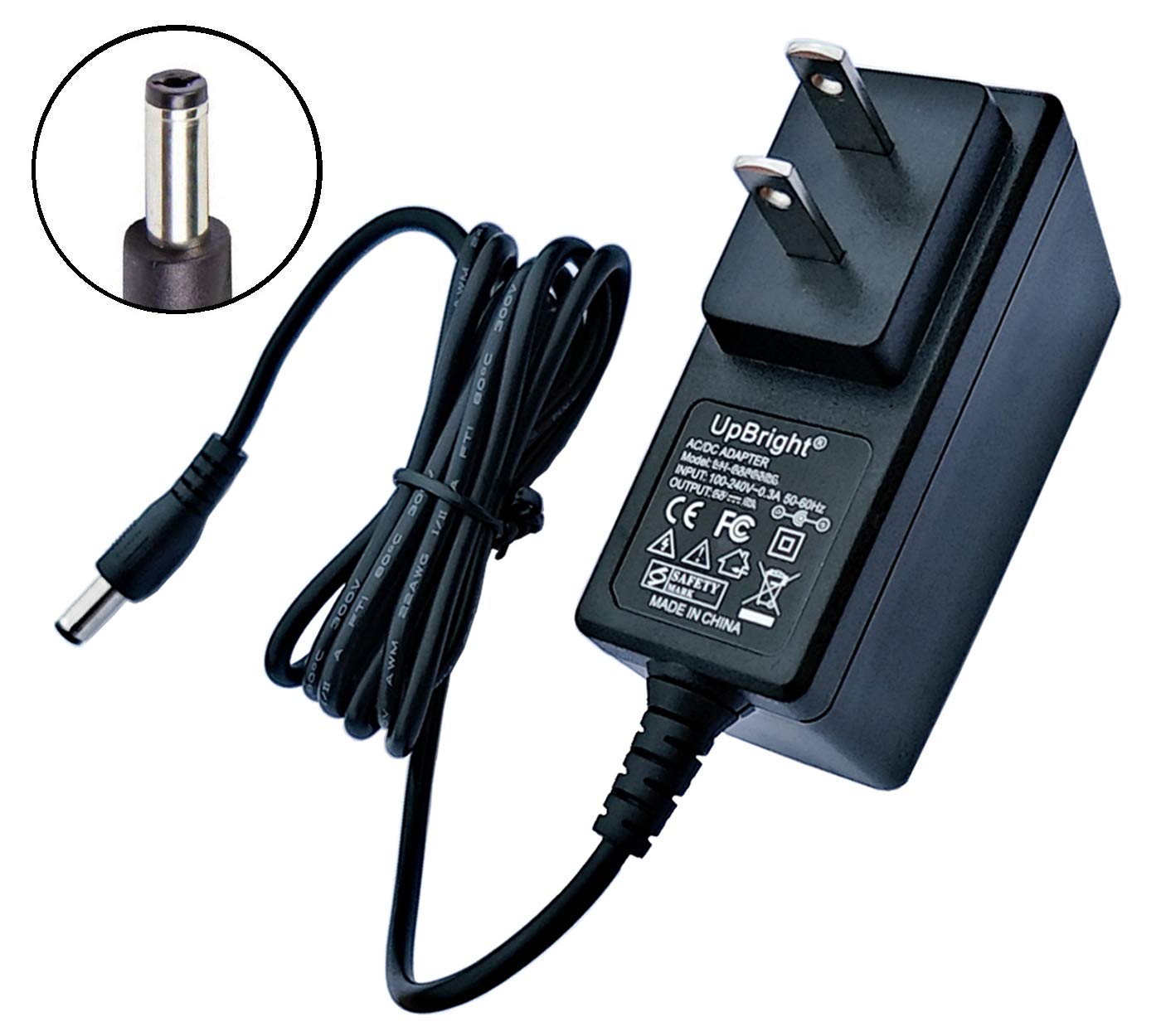 UpBright 12V AC/DC Adapter Compatible with Zooka Sports ZS720 ZS740 ZS 720 ZS 740 Z5720 Z5740 14001 12-Volt Battery Powered Personal Baseball Tennis…