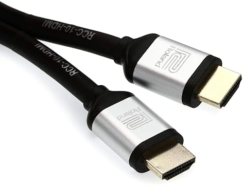 Roland HDMI Heavy-Duty Black Series Cable Supports 3D/4K HD (RCC-10-HDMI)
