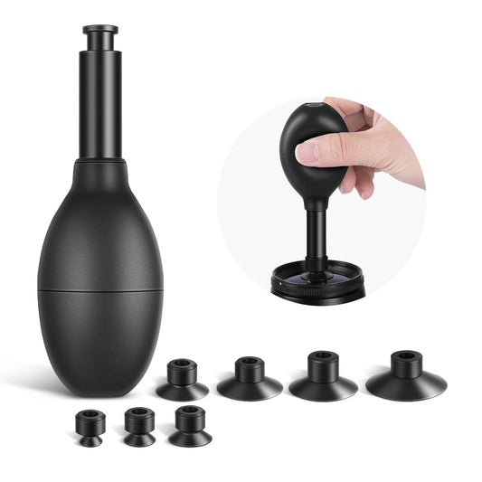 NEEWER 8-in-1 Lens Sucker Kit, IC Pick Up Vacuum Suction Pen with 7 Interchangeable Suction Cups Lens Repair Tool for Repair and Cleaning, Watches