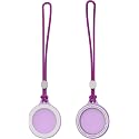 Compatible with Magsafe Accessories, Dual-Sided Magnetic Phone Ring Holder for Storing Magnetic Accessories Compatible with Popsockets, Purple