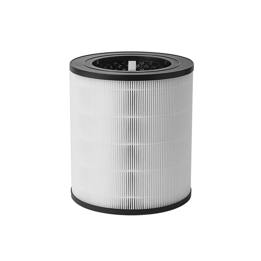 WiseHEPA Carbon Replacement Filter Compatible with WS360A Air Purifier, 9.33"L × 9.33"W × 10.39"H, Removes Pollen, Dust, Smoke, 1 Pack, White