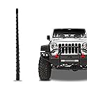 Jamscar Short Antenna for Jeep Wrangler Gladiator Accessories JL JK Rubicon Sahara Unlimited Sport 4xe Willys Mojave 2007-2026, 13" Rubber Truck