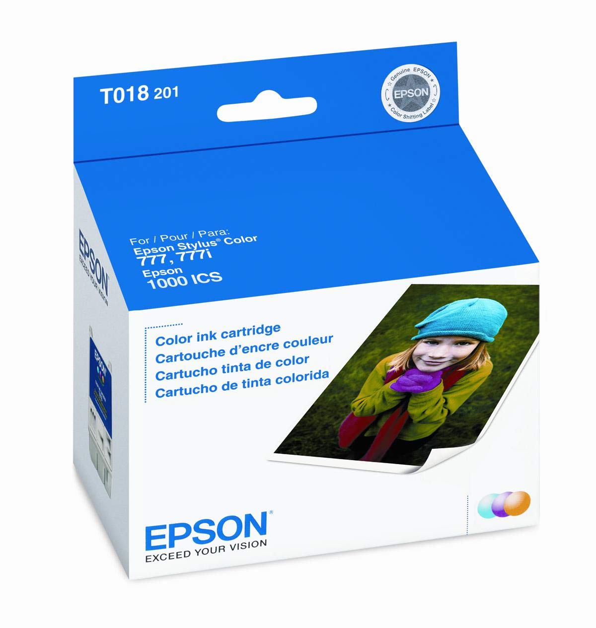 Epson Brand Stylus Color 777 Standard Yield Color Ink - T018201