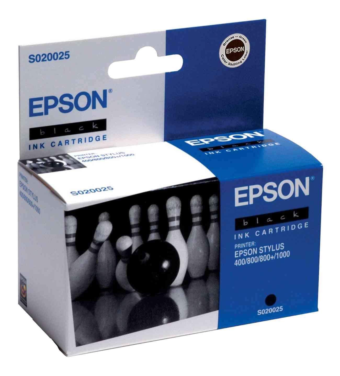 Epson S020025 Black Inkjet Cartridge