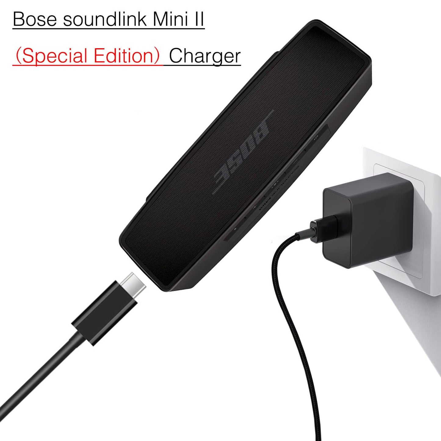 USB C Wall Charger Cable for Bose QuietComfort Ultra, Bose Headphones 700, Soundlink Mini II Special Edition Speaker, QuietComfort 45, SoundLink Flex