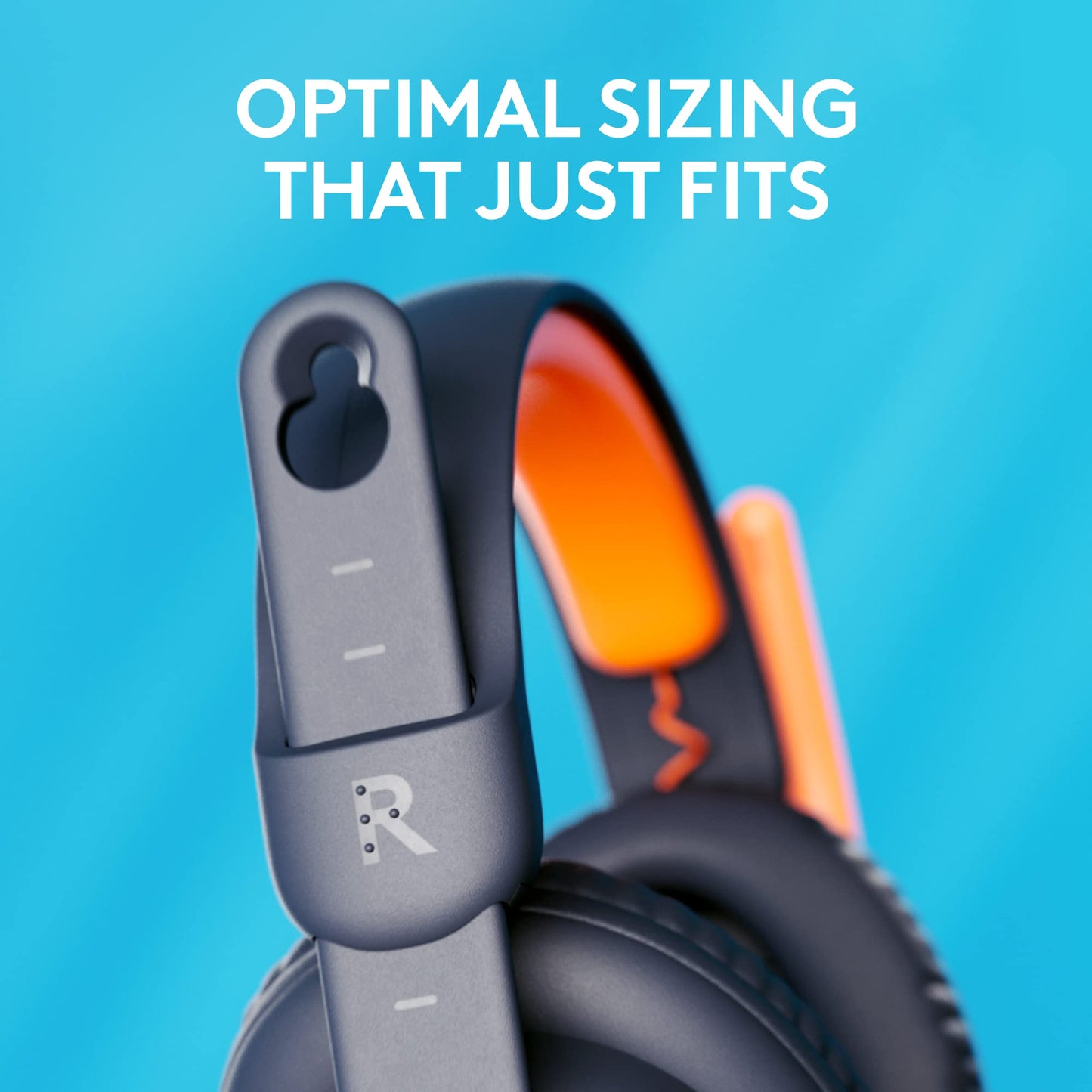 Logitech Zone Learn Wired Headsets for Learners, Comfortable and Adjustable fit for Kids, Replaceable Accessories, Mic, 3.5mm AUX and USB-C