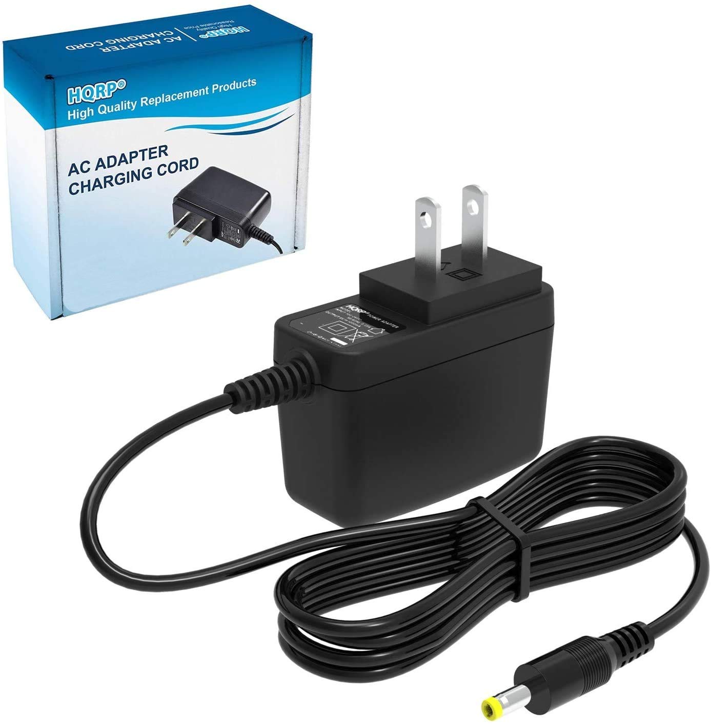 HQRP 7.5V AC Adapter Compatible with Casiotone AD-1 AD-1U SA-25 SA-5 SA-38 SA-39 SA-75 SA-6 SA-65 SA-67 MT-100 MT-210 Power Supply Cord PSU Casio…