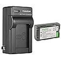 Kastar 1-Pack Battery and AC Wall Charger Replacement for Panasonic CGA-D08R, CGA-D08S, CGA-D08SE/1B, CGA-D120, CGA-D120A/1B, CGA-D120E/1B, CGR-D08