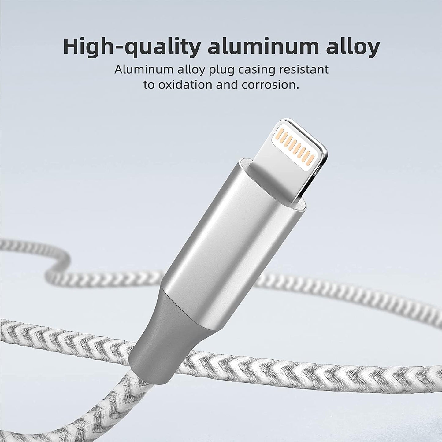 iPhone Charger [Apple MFi Certified] 3pack 10FT Long Lightning Cable Fast Charging High Speed Data Sync USB Cable Compatible iPhone 13/12/11 Pro…