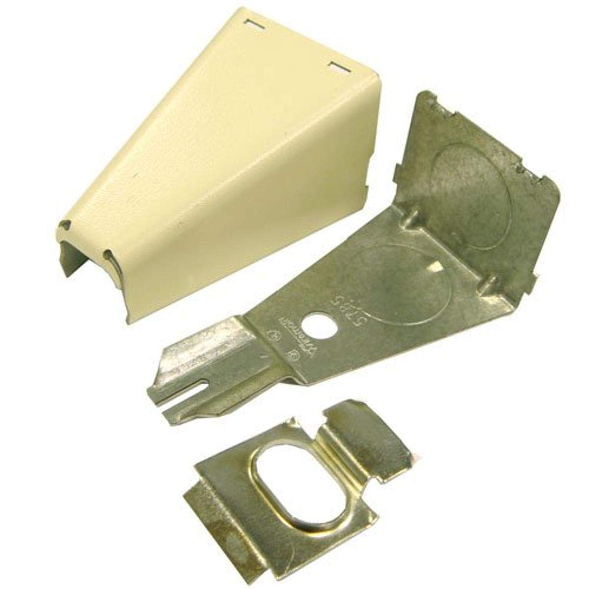 Legrand Wiremold V5785 Metal Raceway for Extending Power, 500 and 700 Series, Combination Connector, Ivory (1 Pack)