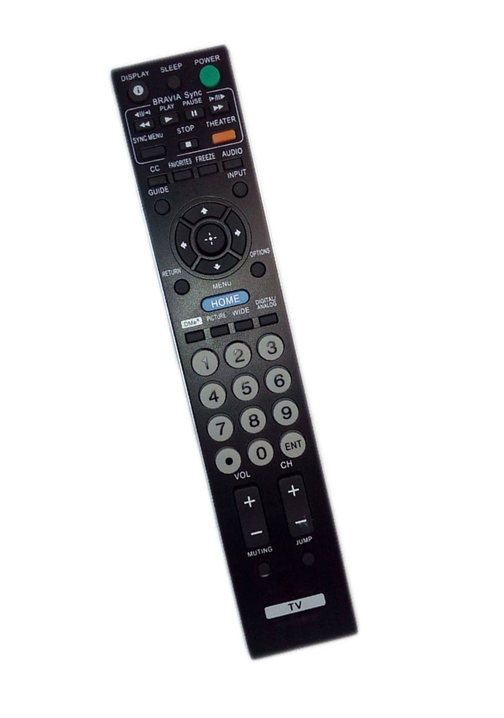 Replaced Remote Control Compatible for Sony KDL-46S2010 KDL-26S3000/W KDL-52WL140 KDL-32BX421 KDL-32S5100 KDL46S2000 KDL26S3000/R KDL52W4100