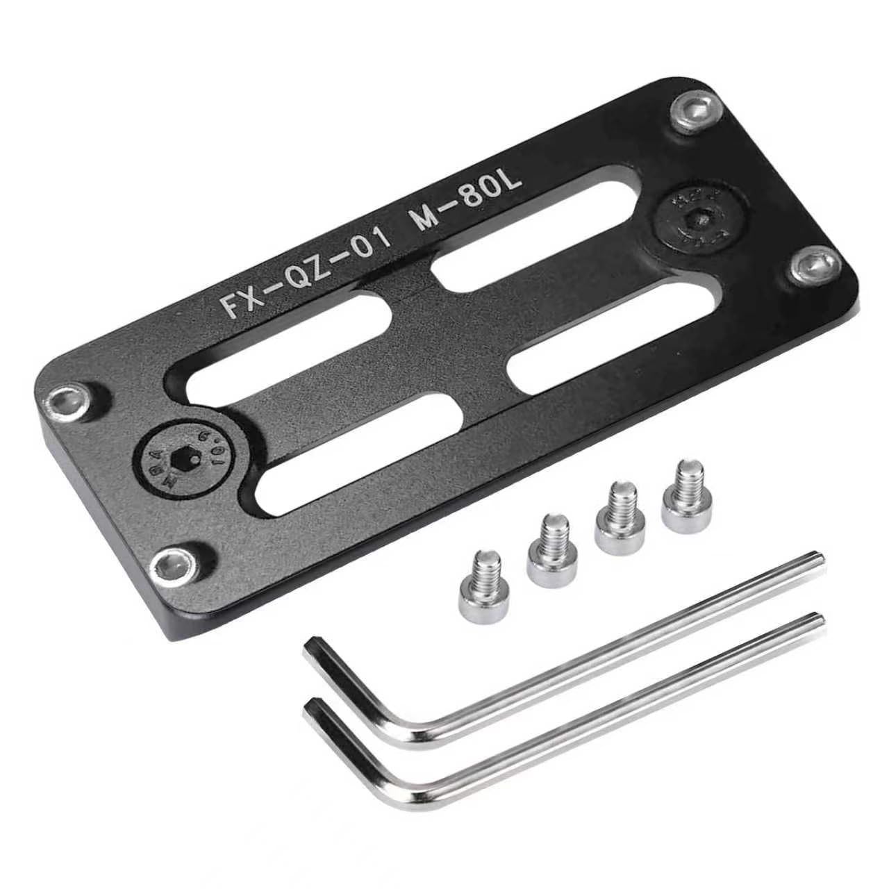 YIMINGYINUO Rail Tripod Ball Head Mount Adapter for M-LOK System - Tripod Ballhead Quick Release Plate,Compatible with Arca-Swiss/RRS Standards