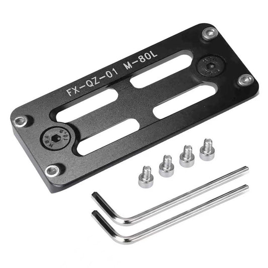 YIMINGYINUO Rail Tripod Ball Head Mount Adapter for M-LOK System - Tripod Ballhead Quick Release Plate,Compatible with Arca-Swiss/RRS Standards