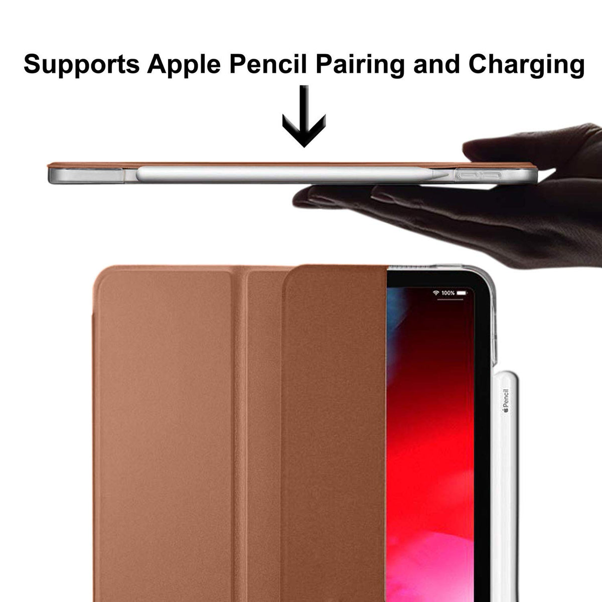 DuraSafe Cases for iPad 2018 Pro 12.9 3rd Gen PC Case A1876 MTEL2LL/A MTEM2LL/A A2014 MTFN2LL/A MTFL2LL/A MTFP2LL/A MTFQ2LL/A A1983