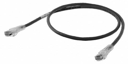 Ethernet Cable, Cat 6, Black, 20 ft.