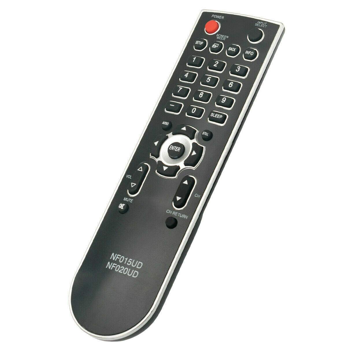 NF015UD NF020UD Remote for Emerson Sylvania TV LC320SS9 LC321SS9 LC370SS8