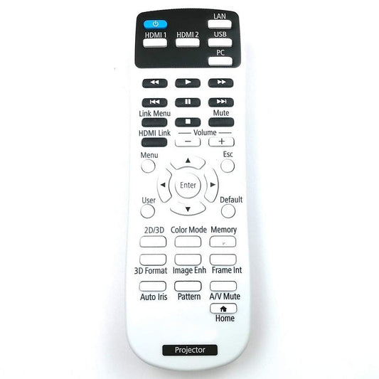 Leankle Remote Controller 2181830 for Epson Projectors EH-TW5400, EH-TW5600, EH-TW5650, H850B, H850C, H851A, H851B, H851C, H852A, H852B, H852C, Home