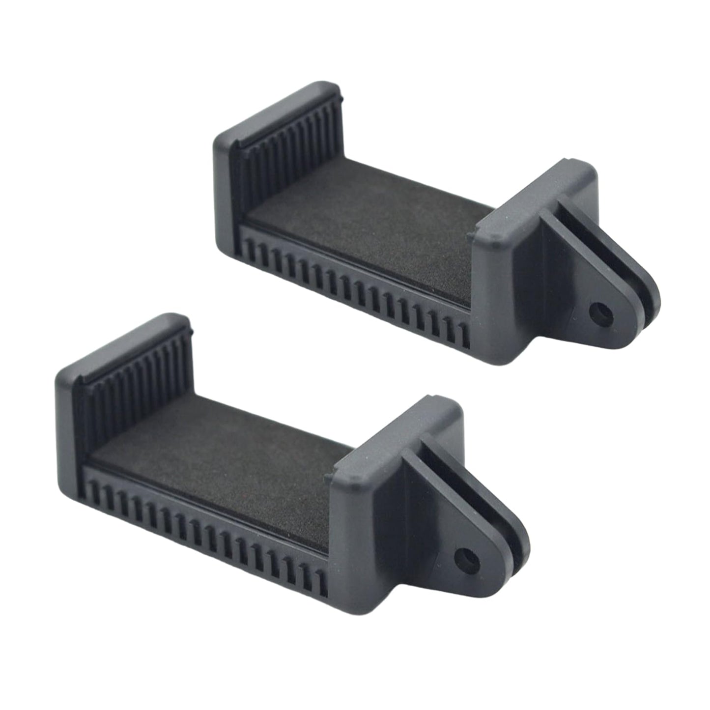 Eforlike 2 Pack Universal Smartphone Holder w/GoPro Style Mount Attachment for Any Phone. Connect Your Phone or GPS to Any GoPro Mount. Compatible