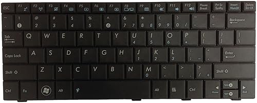 wangpeng New Black US Laptop Keyboard for ASUS EEE PC 1001H 1001HA 1005HA 1005HAB 1005HA-B US Black Keyboard