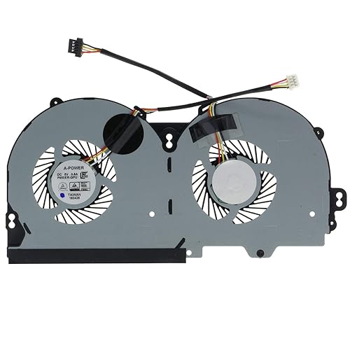 GPU Cooling Fan for Clevo P950 P950HR P950ER T97 T96E T800 4pin DC5V BS5005HS-U3D 631-P95E2-101 6-31-P9502-102