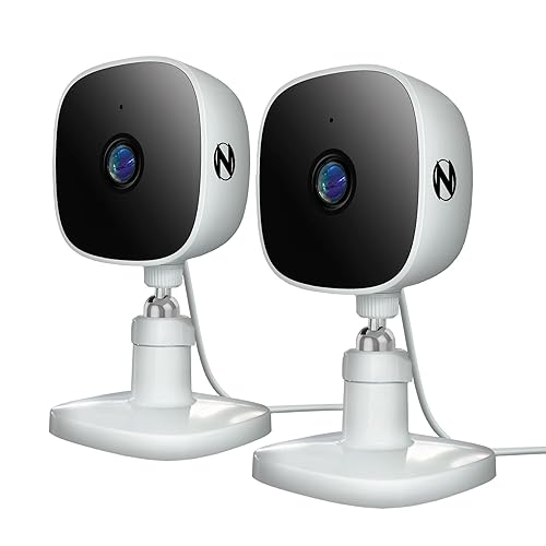 Night Owl Indoor Plug-in Wireless 1080p Deterrence Cameras with 2-Way Audio (2-Pack)