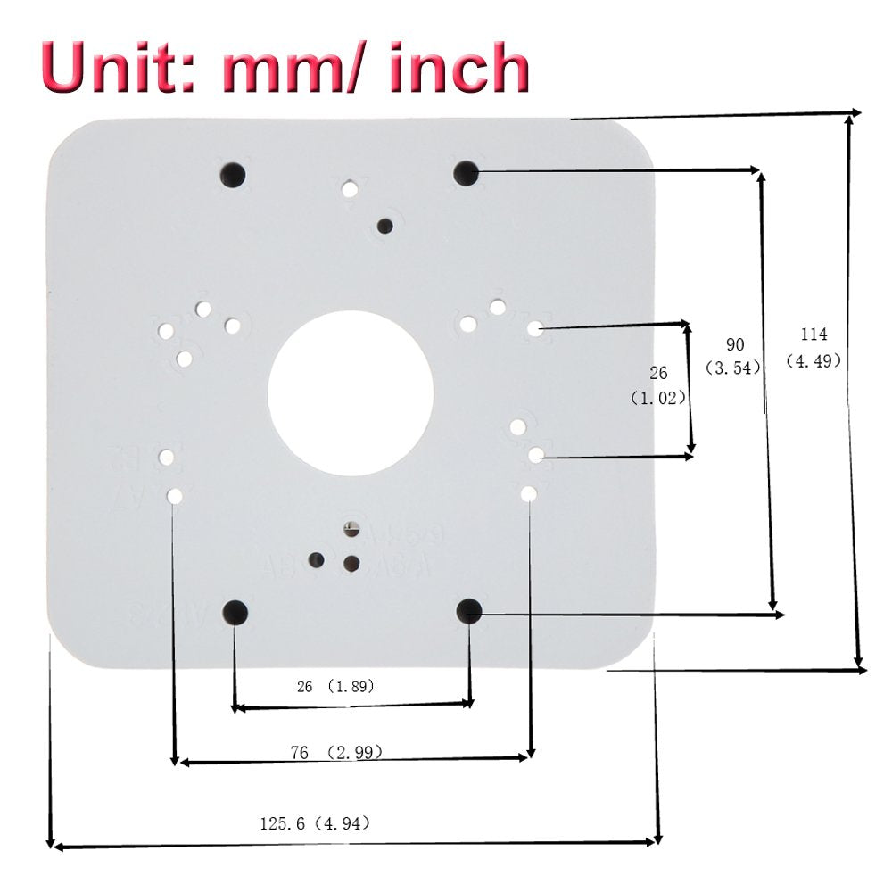 PFA152-E Pole Mount Bracket for IP Camera
