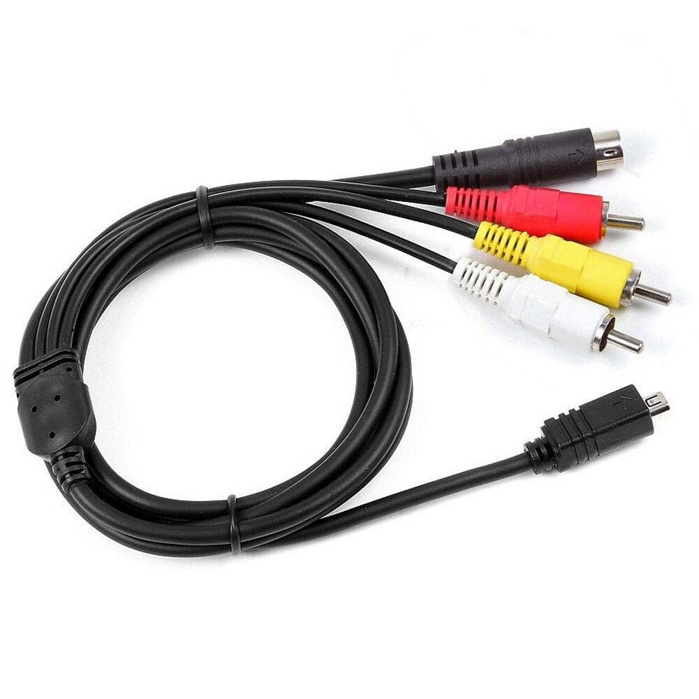 FocalTop AV A/V Audio Video TV Cable/Cord/Lead for Sony Handycam DCR-HC65/e HDR-XR400/v/e Camcorder