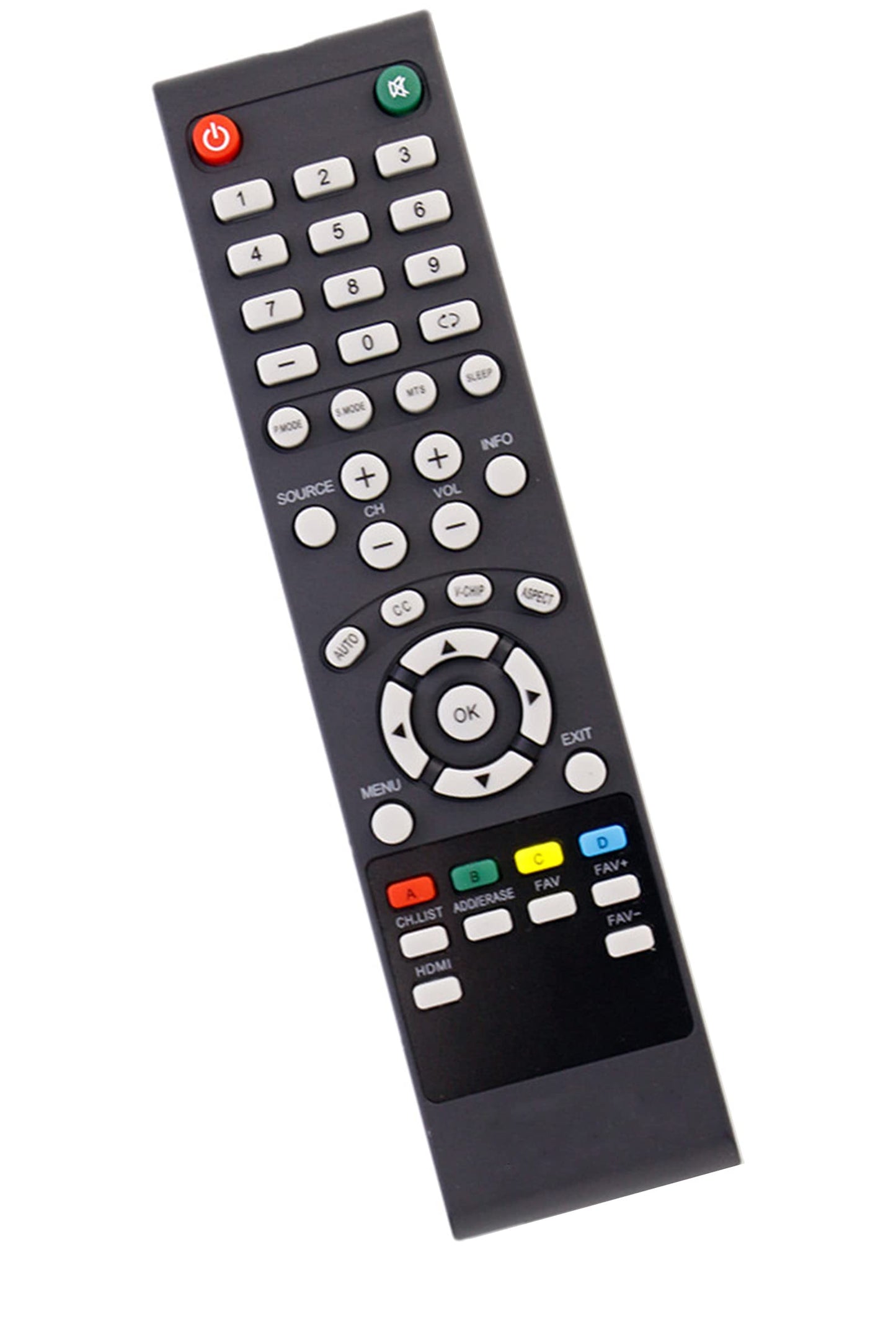 NEW SEIKI TV Remote for Almost all Seiki brand TV, Such as SC151FS SC241FS LC24G82 LC22G82 SC221FS SC261FS SC262FS SC32HT04 SC371TS SC391TS LC-40G81