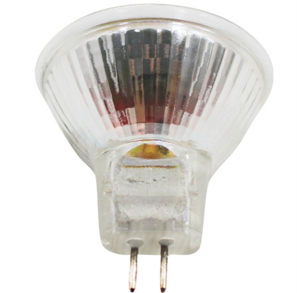 MR16 Halogen Bulbs 10 Pack 10W 12V Halogen Light MR16 GU5.3 Bi-Pin Base Halogen Lamp 12 Volt Halogen Spotlight Bulbs for Accent Track Landscape