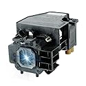 AWO Premium Replacement Lamp NP14LP / LV-LP32 with Housing for NEC NP305,NP310,NP405,NP410,NP510,NP510G for Canon LV-7280,LV-7285,LV-7380