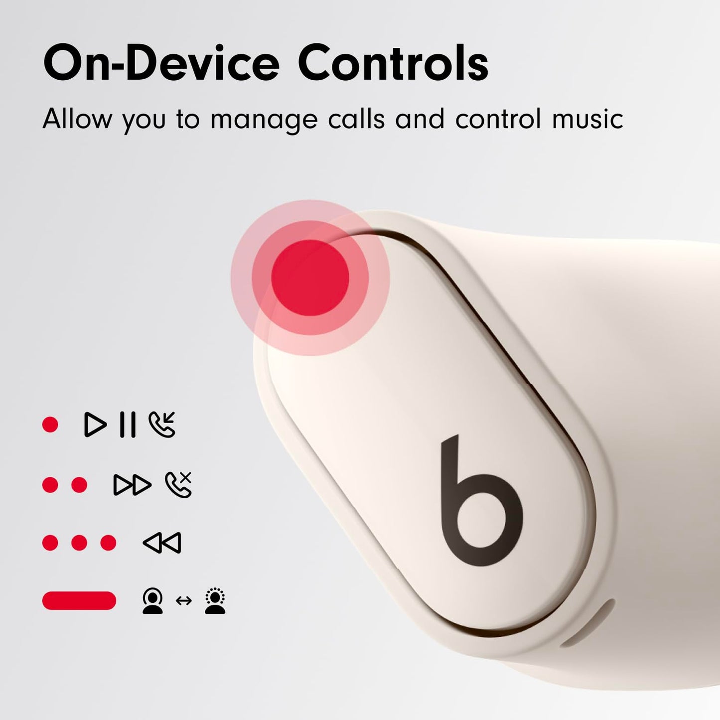Beats Studio Buds + | True Wireless Noise Cancelling Earbuds, Enhanced Apple & Android Compatibility, Built-in Microphone, Sweat Resistant Bluetooth
