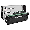 LD Compatible Toner Cartridge Replacement for HP 508X CF360X High Yield (Black) Compatible with HP Printers M533X M552dn M553dh M553dn M553n M577c