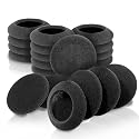 10 Pairs 60mm/2.4" Replacement Foam Ear Pud Earpads Sponge Cushion Covers for Logitech H600, H330, H340,Sony MDR-G45LP,Jensen JHH110 /FreeTalk